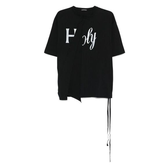 Ann Demeulemeester Black T-Shirts & Vests - T-Shirts Men